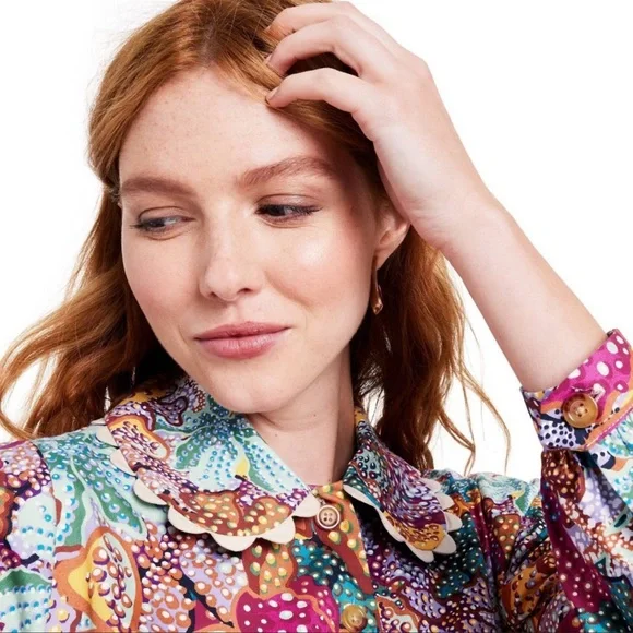 Kika Vargas X Target Multicolored Floral Mini Dress - Picture 5 of 9